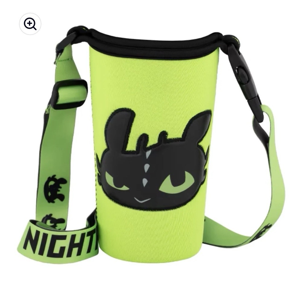 NEW EPIC Universe How To Train Your Dragon Toothless Black Green Beverage Holder